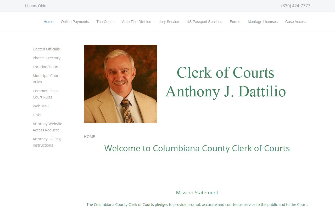 Concordia Parish Clerk of Court for genealogy records